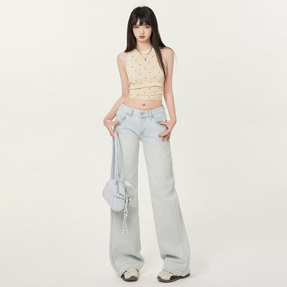 Women's Low Waist Straight Leg Jeans | MuddyStock Originals MuddyStock