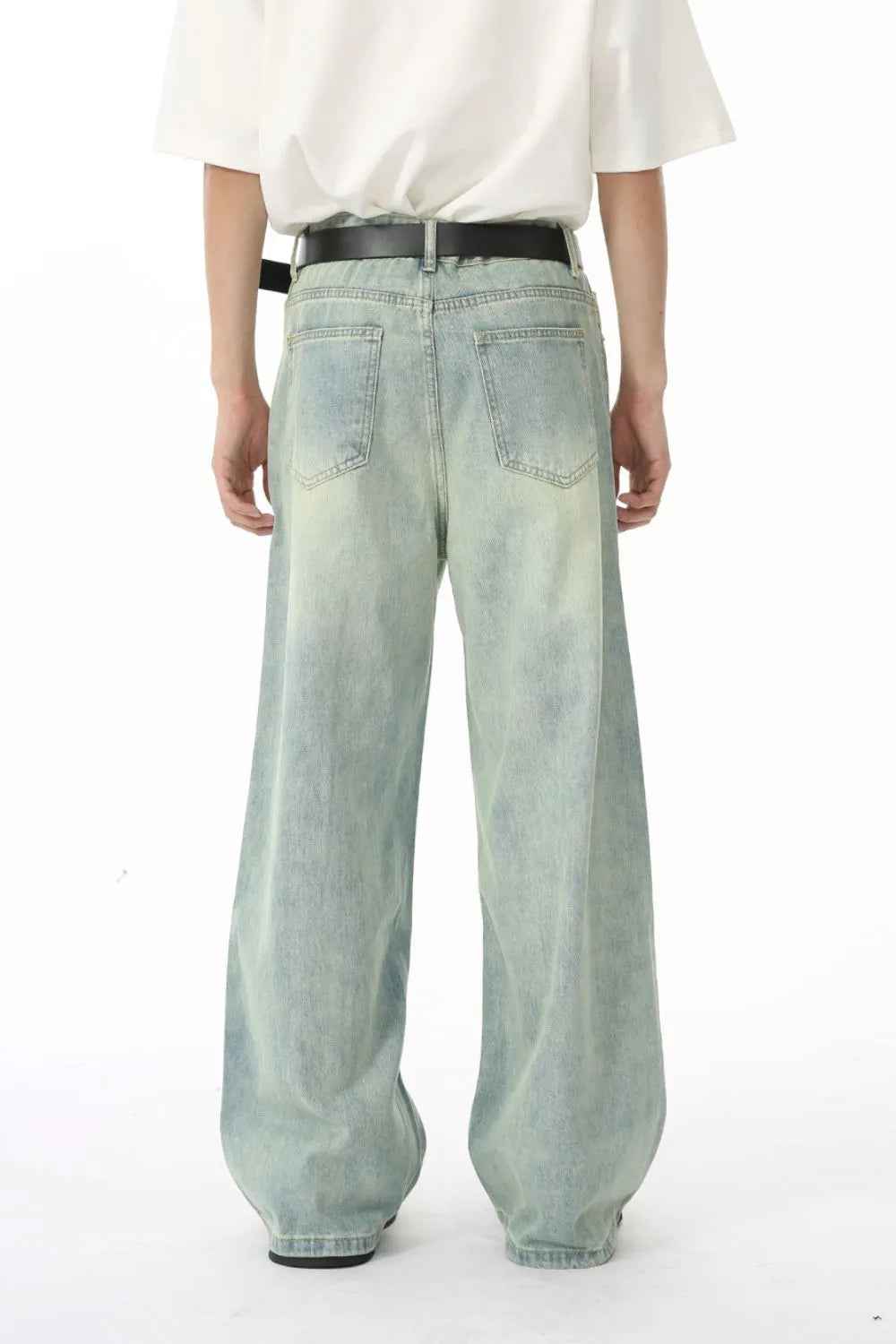 Wide Leg Jeans with Pockets For Men | MuddyStock Originals