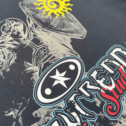 Printed long sleeved T-shirt For Men | MuddyStock Originals
