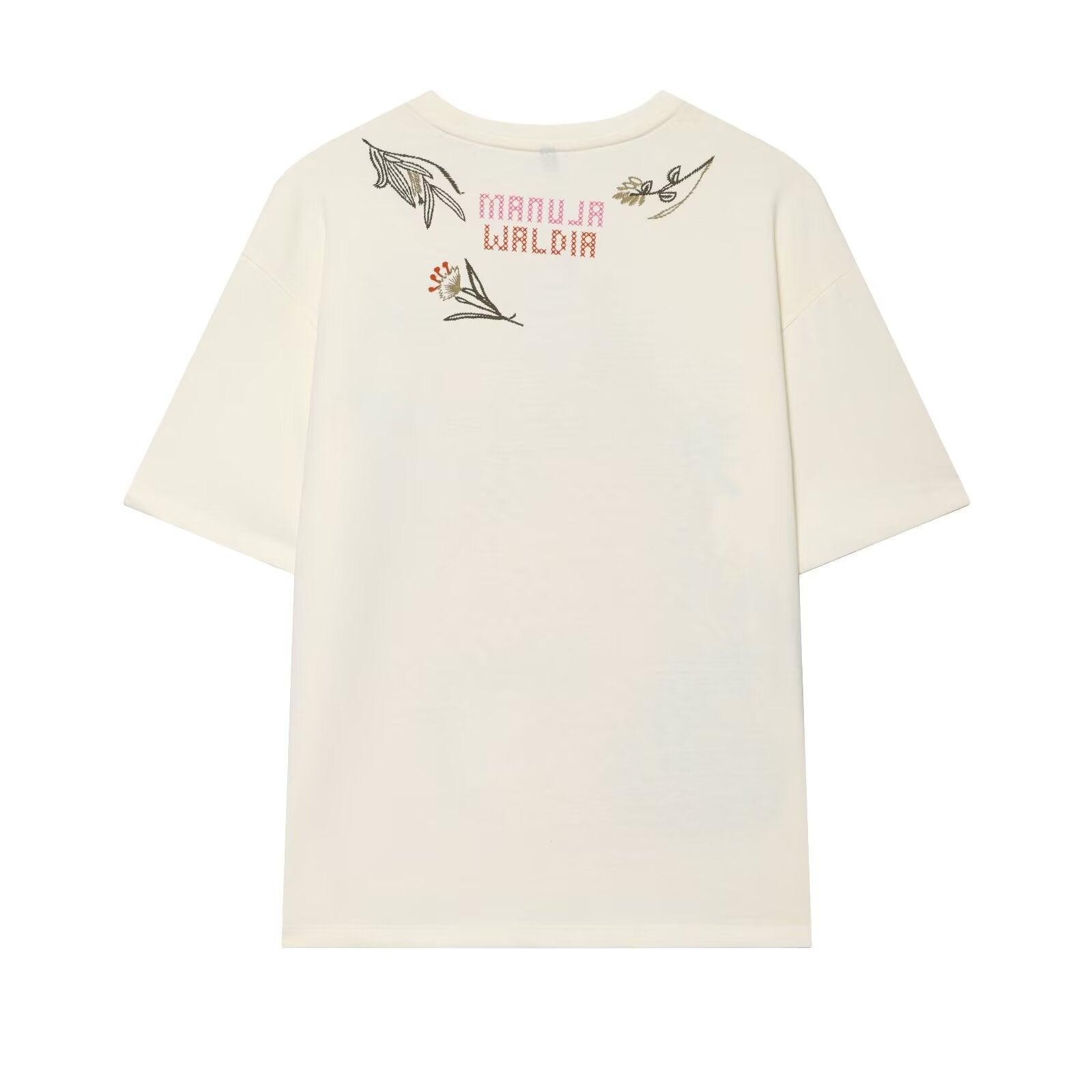 Loose casual versatile printed T-shirt for women | MuddyStock Originals