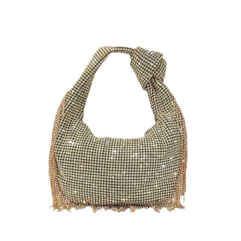 Tassel Rhinestone Women Handbag
