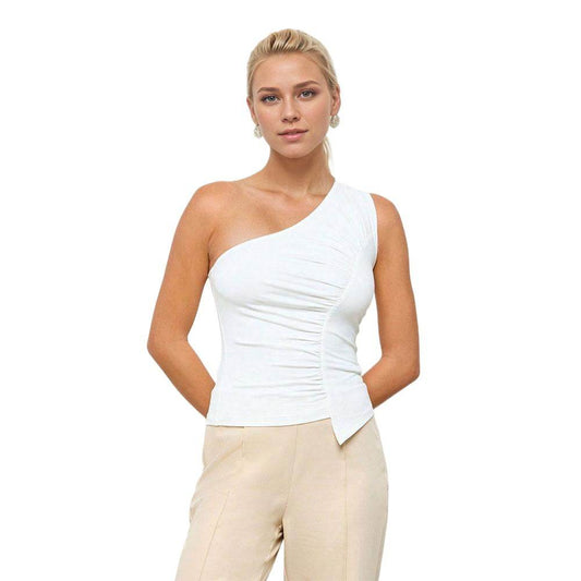 American women's sleeveless T-shirt top | MuddyStock Originals MuddyStock