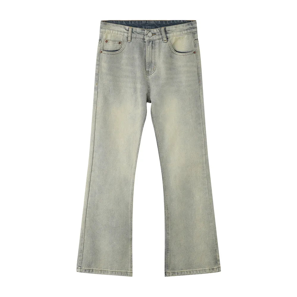 Straight Leg Jeans with Pockets For Men | MuddyStock Originals Khaki S MuddyStock