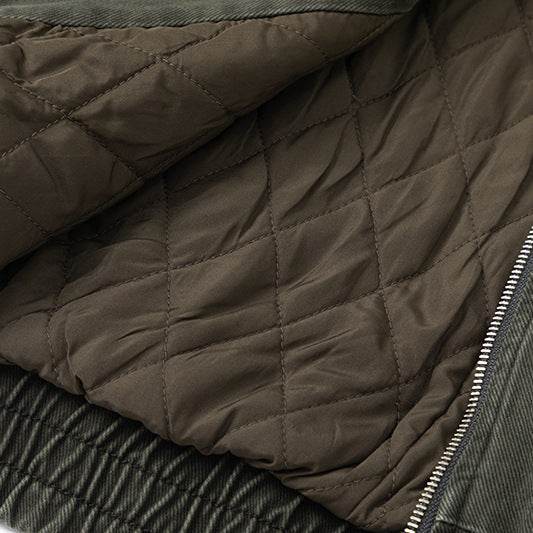 High Collar Warm Cotton-padded Puffer Jacket For Men MuddyStock