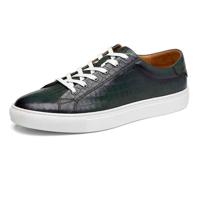 Men's Toe Layer Pattern Sneakers null