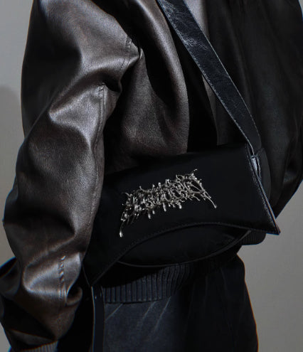 Y2K Thorn Retro Underarm Shoulder Bag For Women