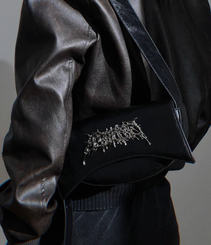 Y2K Thorn Retro Underarm Shoulder Bag For Women