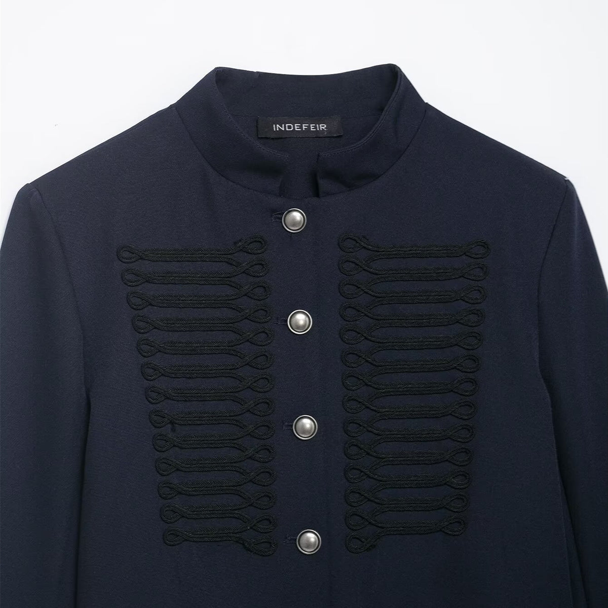 French-style Vintage Stand-collar Fashionable Casual Short Jacket For Women All Products