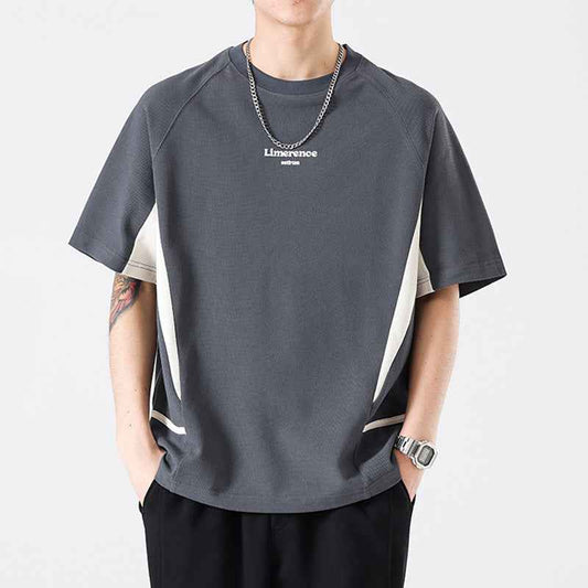 Fashion Men's Sports All-match Half Sleeve T-shirt MuddyStock