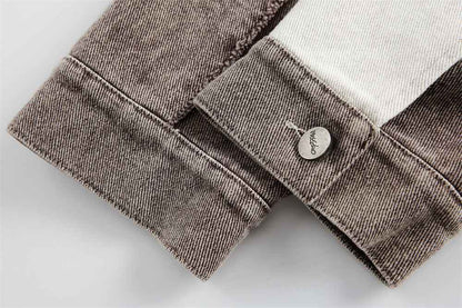 Patchwork Irregular Coat For Woman | MuddyStock Originals MuddyStock