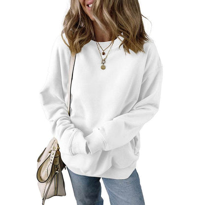 European And American Loose Oversize Laid-back Long Sleeve Sweater Women LC25317270P1 MuddyStock