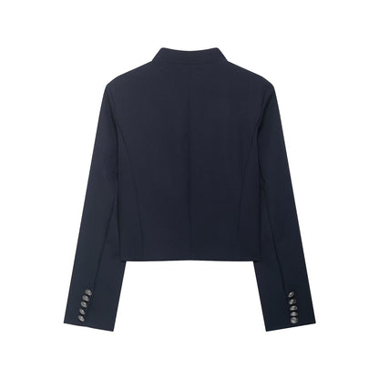 French-style Vintage Stand-collar Fashionable Casual Short Jacket For Women All Products
