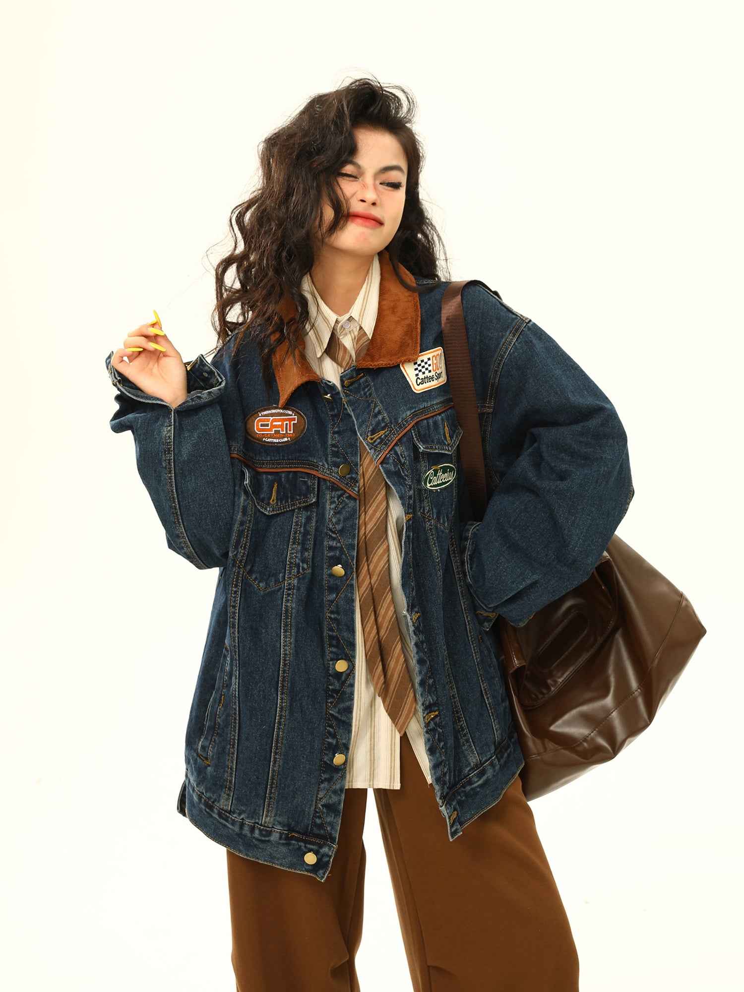 Vintage Denim Jacket For Women MuddyStock