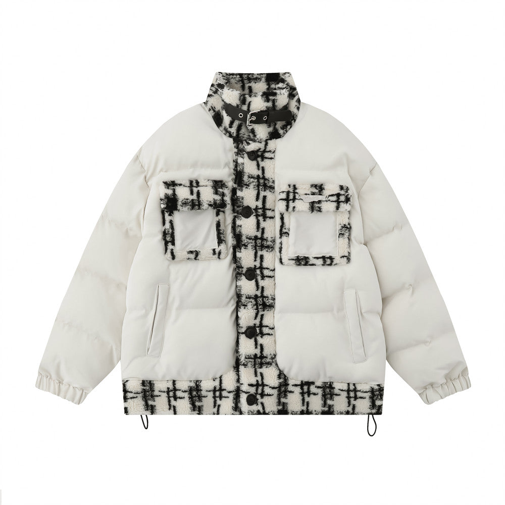 Color-contrast Jacket For Women