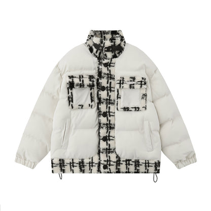 Color-contrast Jacket For Women