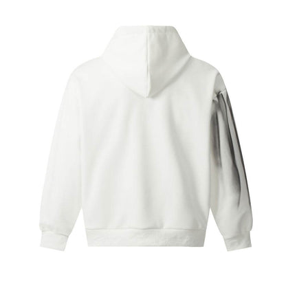 Spray Painting Dirty Hooded Loose Sweater Men MuddyStock