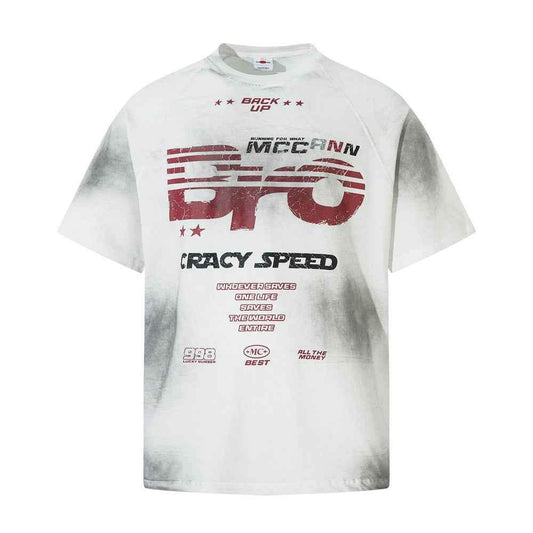 Letter Print Short-sleeve T-shirt For Men null