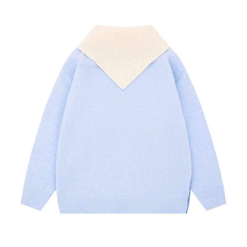 Cute Cat Shawl Knit Sweater For Women | MuddyStock Originals eprolo