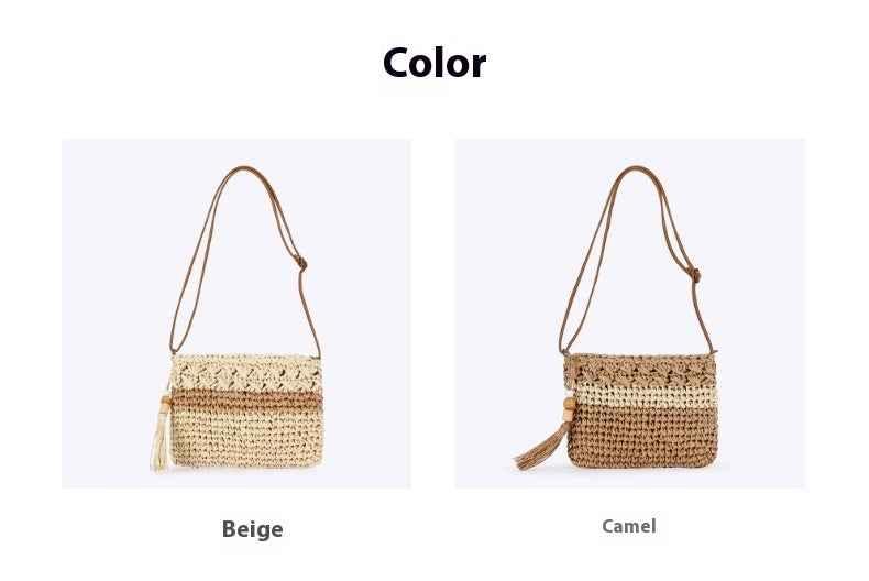 Retro Women's Hand-woven Bag null