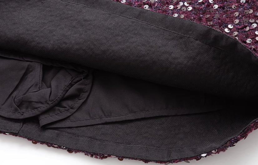 A-line Small Shiny Skirt For Women All Products