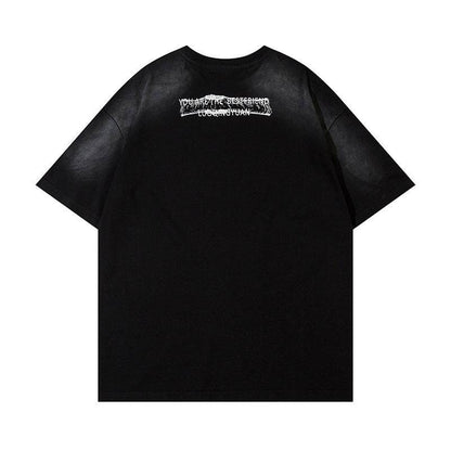 Fashion Loose Cotton Bottoming T-shirt Men MuddyStock