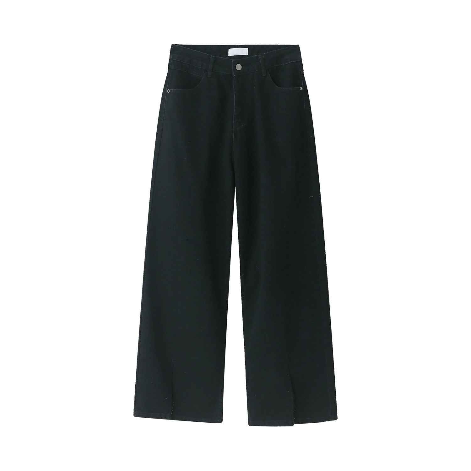 Men's Casual Loose Fitting Jeans Black MuddyStock