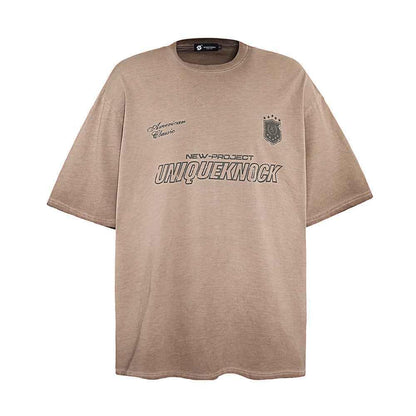 Gradient Tie-dye Casual T-shirt For Men null