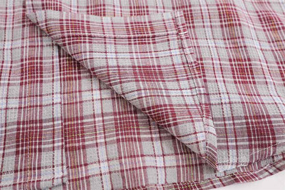 Plaid Long Sleeve Women's European And American Loose Casual Shirt null