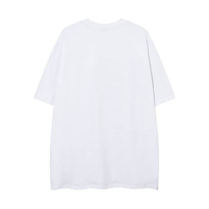 Skull Bone Cartoon Loose Top For Men And Women MuddyStock