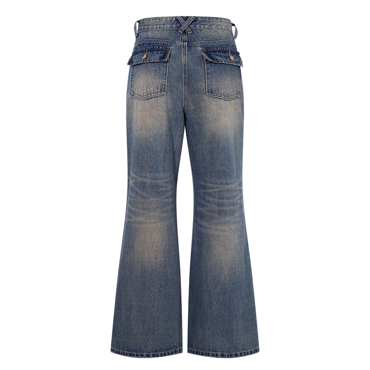 Retro micro flared jeans for women | MuddyStock Originals