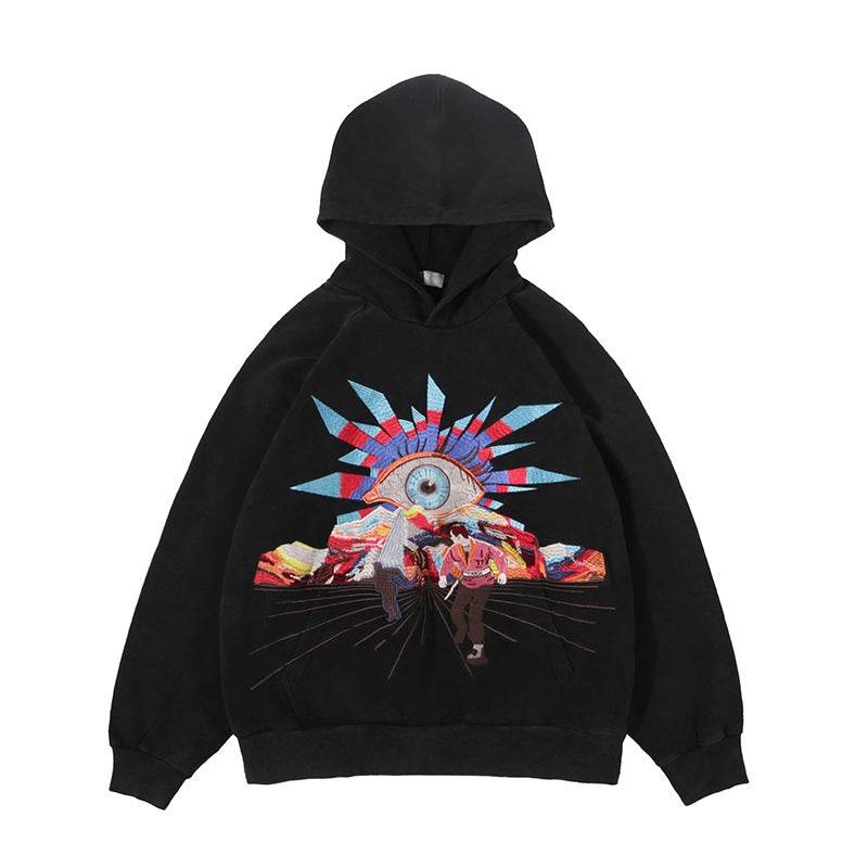 Men's Embroidered Hoodie Loose Fit | MuddyStock Originals MuddyStock
