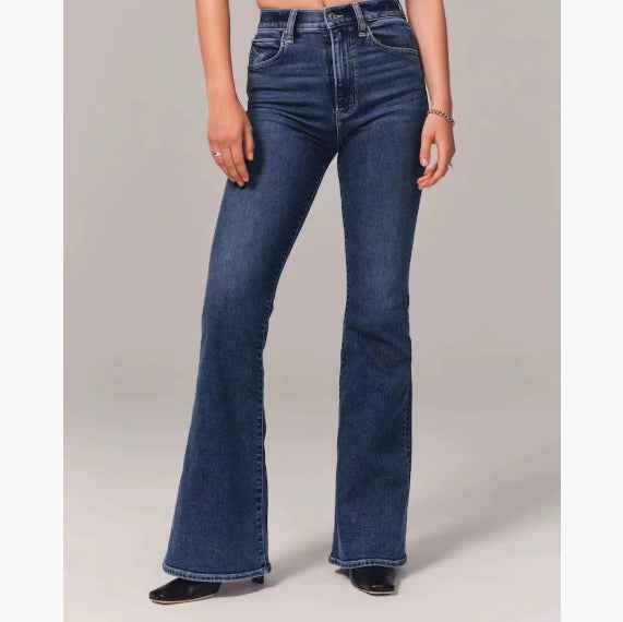 Loose Jeans For Women Dark blue conventional MuddyStock