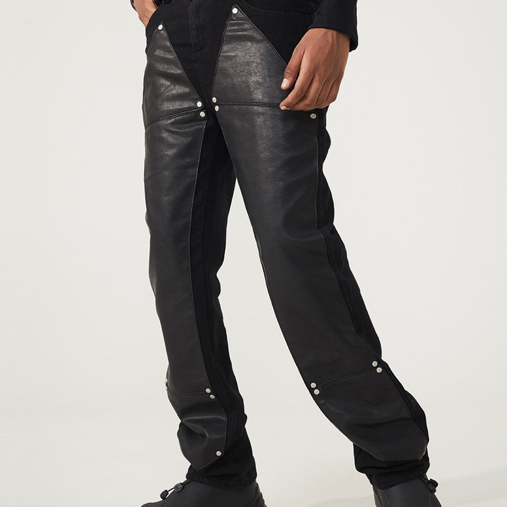Straight Leg Fashion Pants For Men