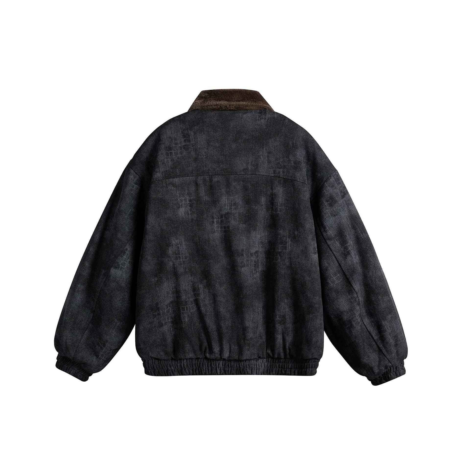 Patchwork Letter Embroidery Jacket For Men And Women | MuddyStock Originals MuddyStock