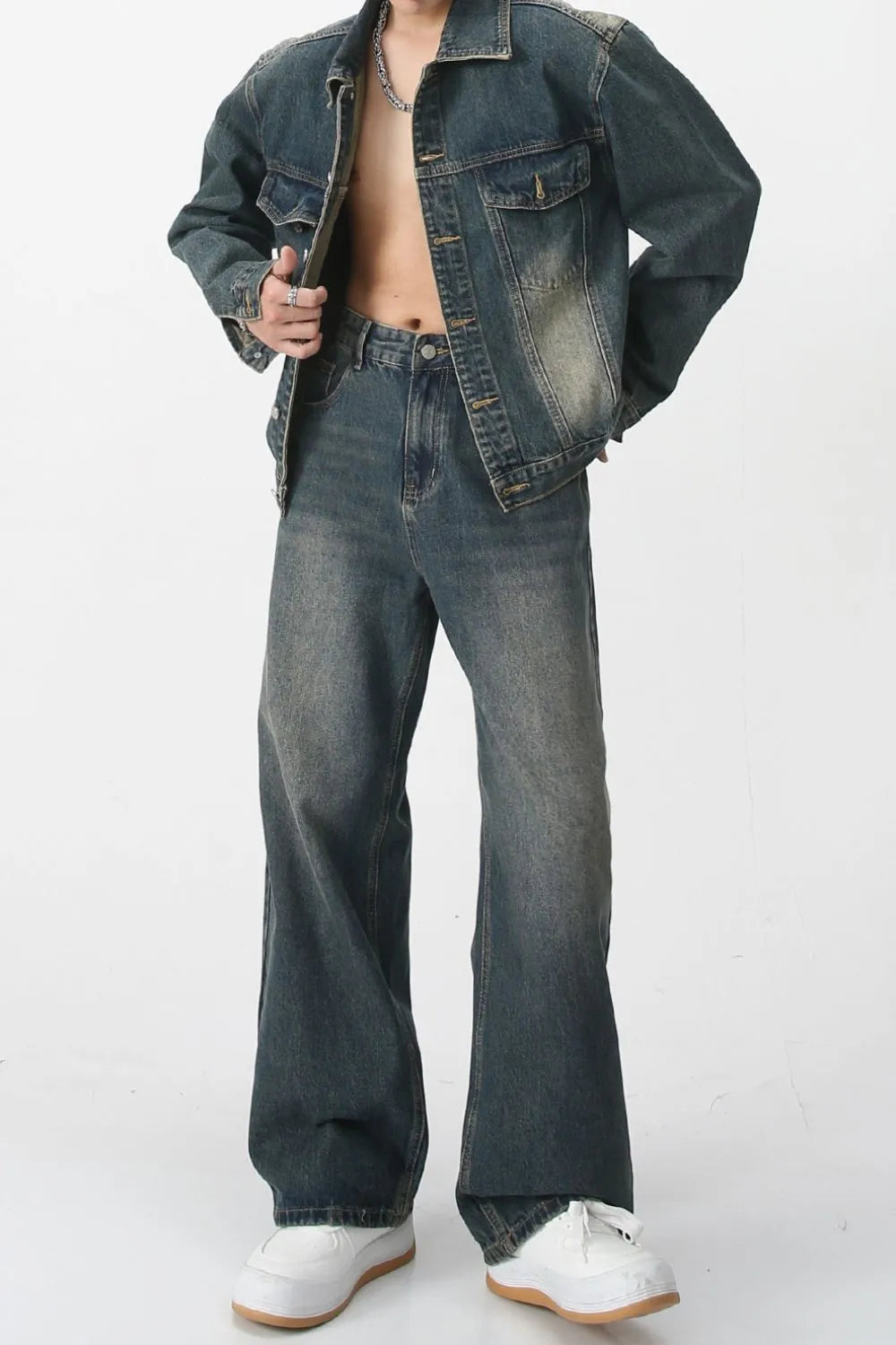 Baggy Jeans with Pockets For Men | MuddyStock Originals MuddyStock