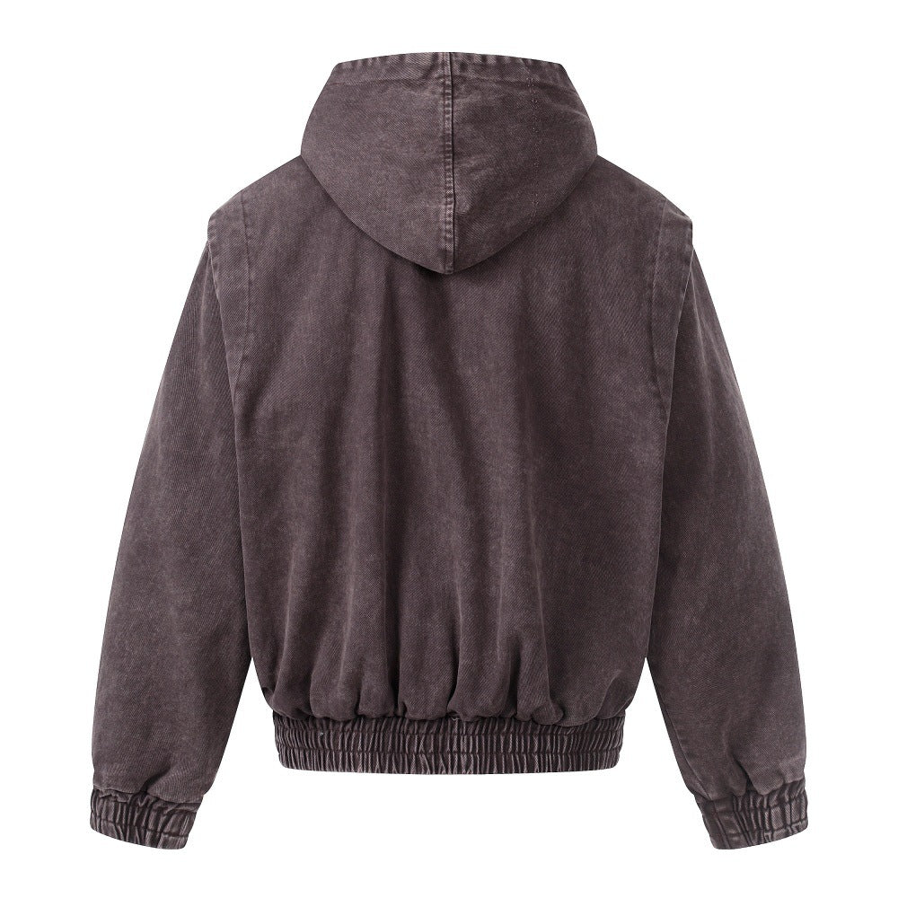 Old Metal Buckle Hoodie For Men | MuddyStock Originals