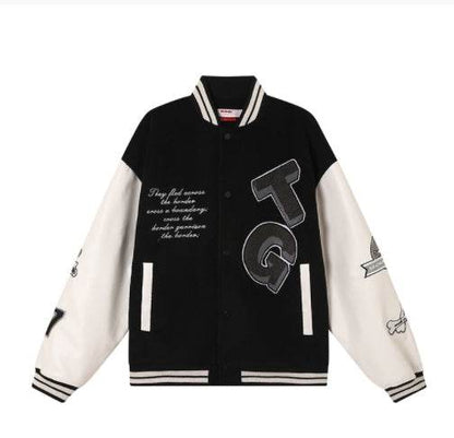 Loose Casual Jacket For Men Black MuddyStock
