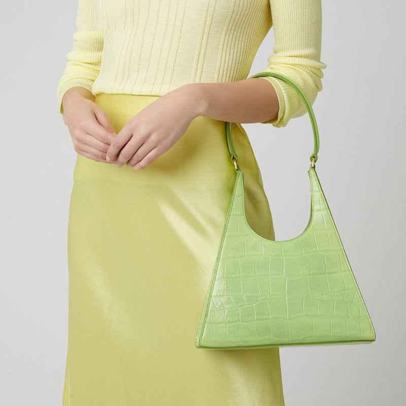 European style women's handbag Fruit green null