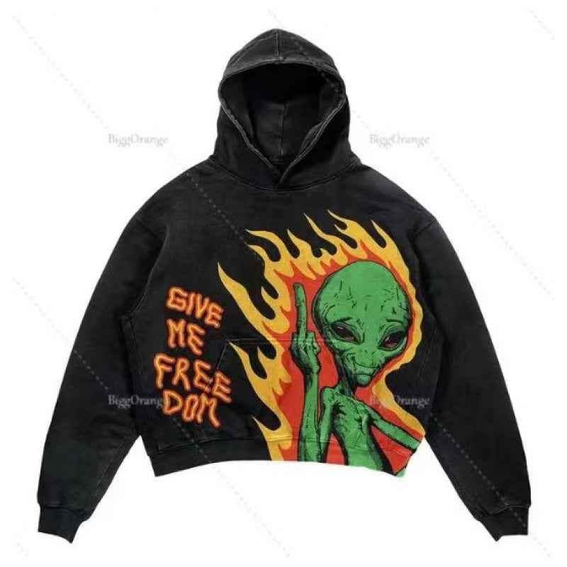 Casual Letter Printed Hoodie For Men And Women TMW4938 MuddyStock