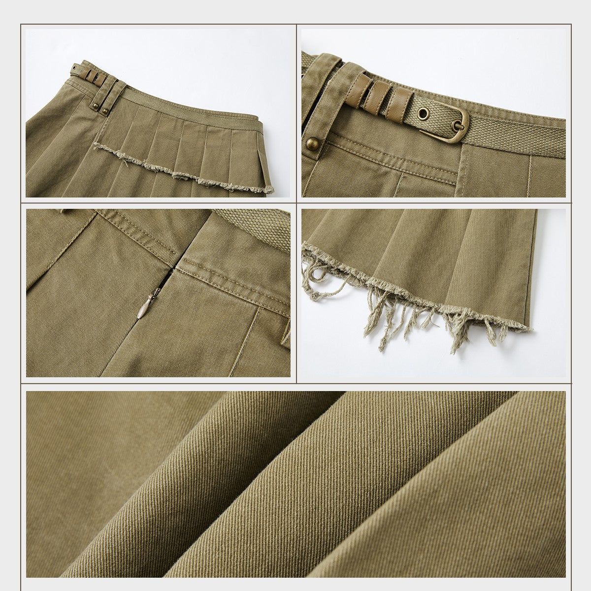 Asymmetric Splicing Work Short Skirt For Women All Products