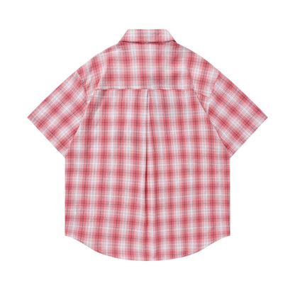 Cute Cartoon Printed Short Sleeve Shirt For Women | MuddyStock Originals