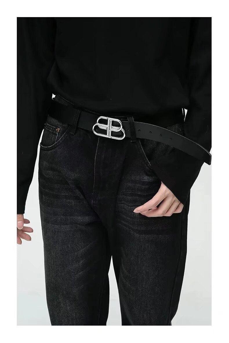 Casual Men's Artistic Straight-leg Pants null