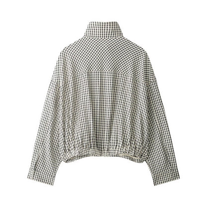Women's Commuter-style Plaid Aviator Jacket All Products