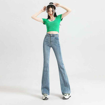 Fashionable High Waist Skinny Jeans For Women MuddyStock