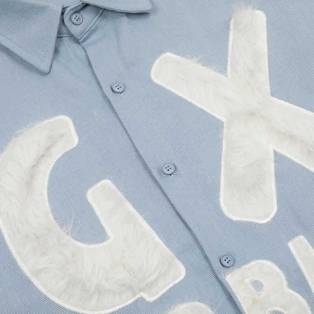 Loose Casual Polo Collar Summer Shirt For Men