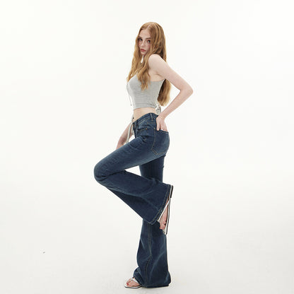 Flared Denim Pants for Women | MuddyStock Originals MuddyStock