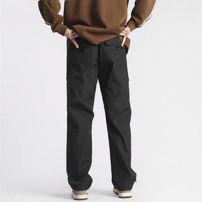 American Mechanical Style Solid Color Workwear Pants Men MuddyStock