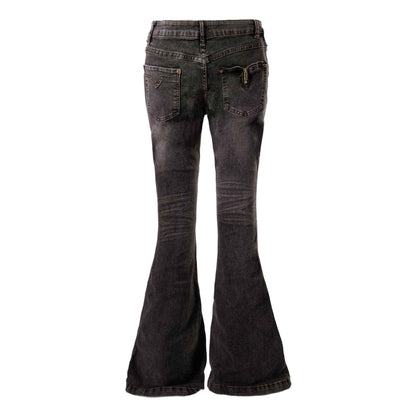 Heavy Industry Deconstructed Zipper Jeans For Women | MuddyStock Originals