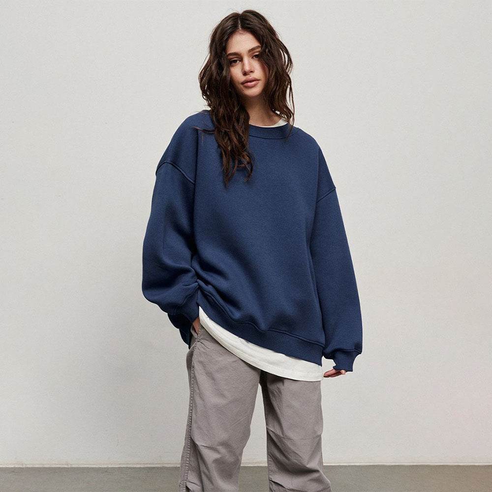 Loose Polar Fleece Sweatshirt For Women | MuddyStock Originals eprolo