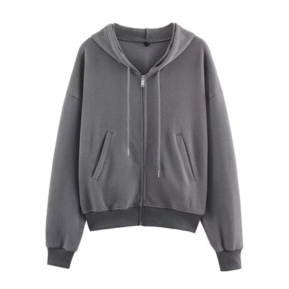 Ribbed hooded sweatshirt+straight leg pants for women | MuddyStock Originals